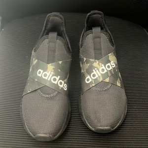 Adidas camo tennis shoes